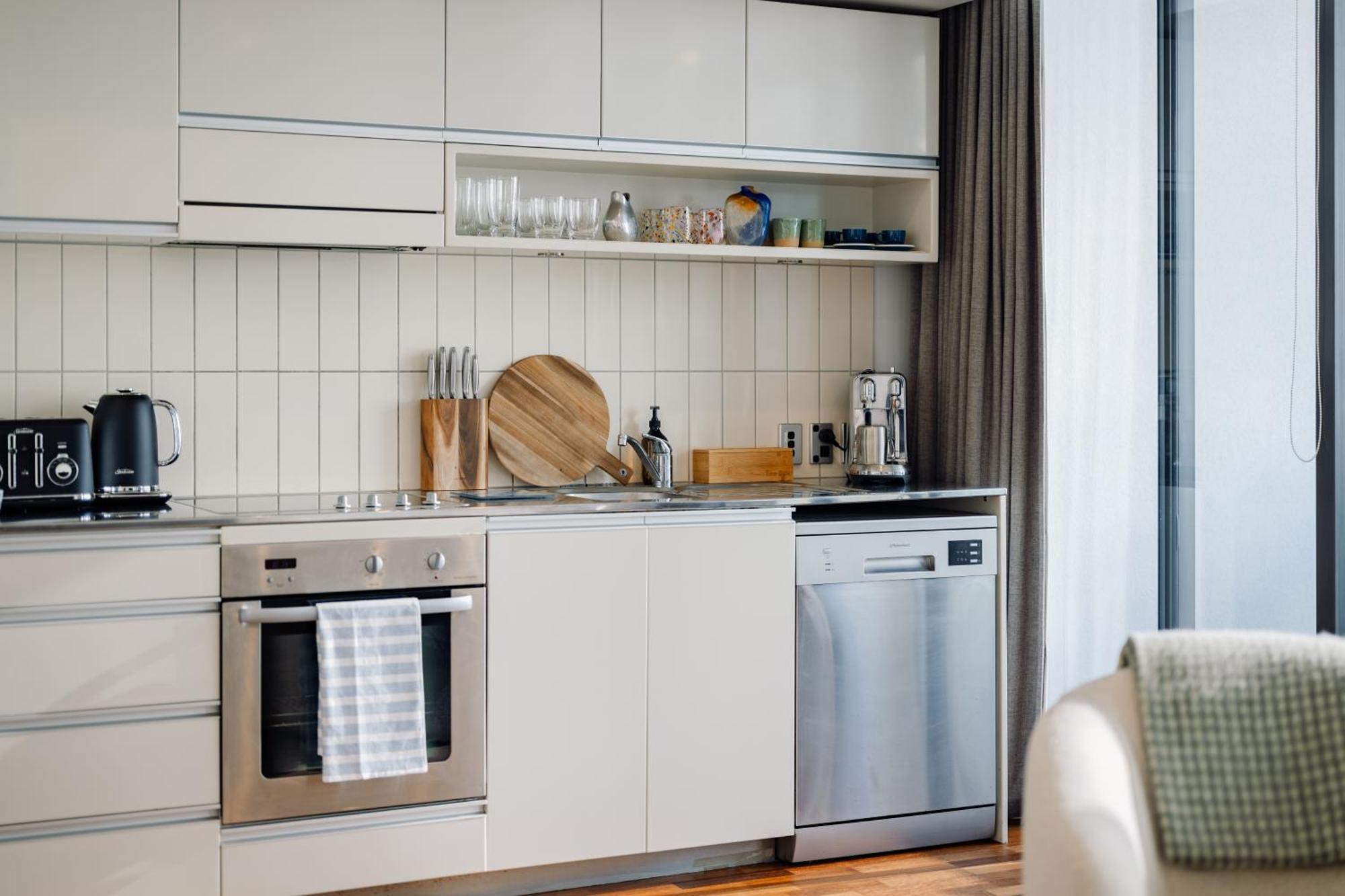 Pavilions Marina Apartment 104 - Wynyard Quarter Viaduct Harbour โอ๊คแลนด์ ภายนอก รูปภาพ